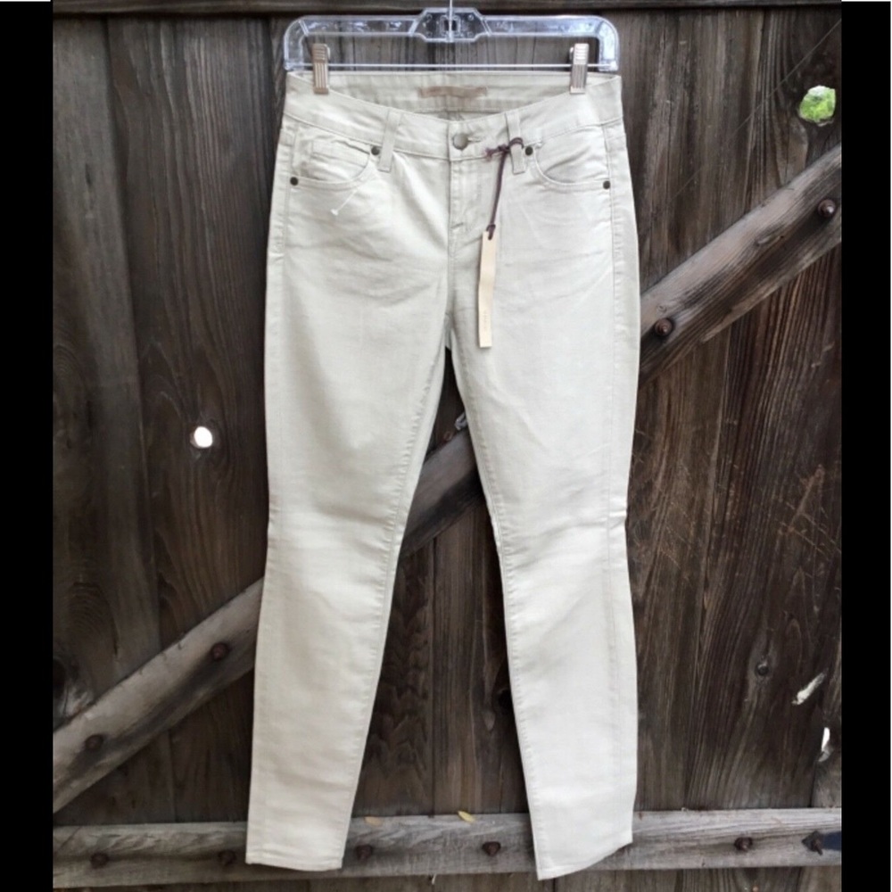 New Vince crop khaki skinny ankle jeans pants 26